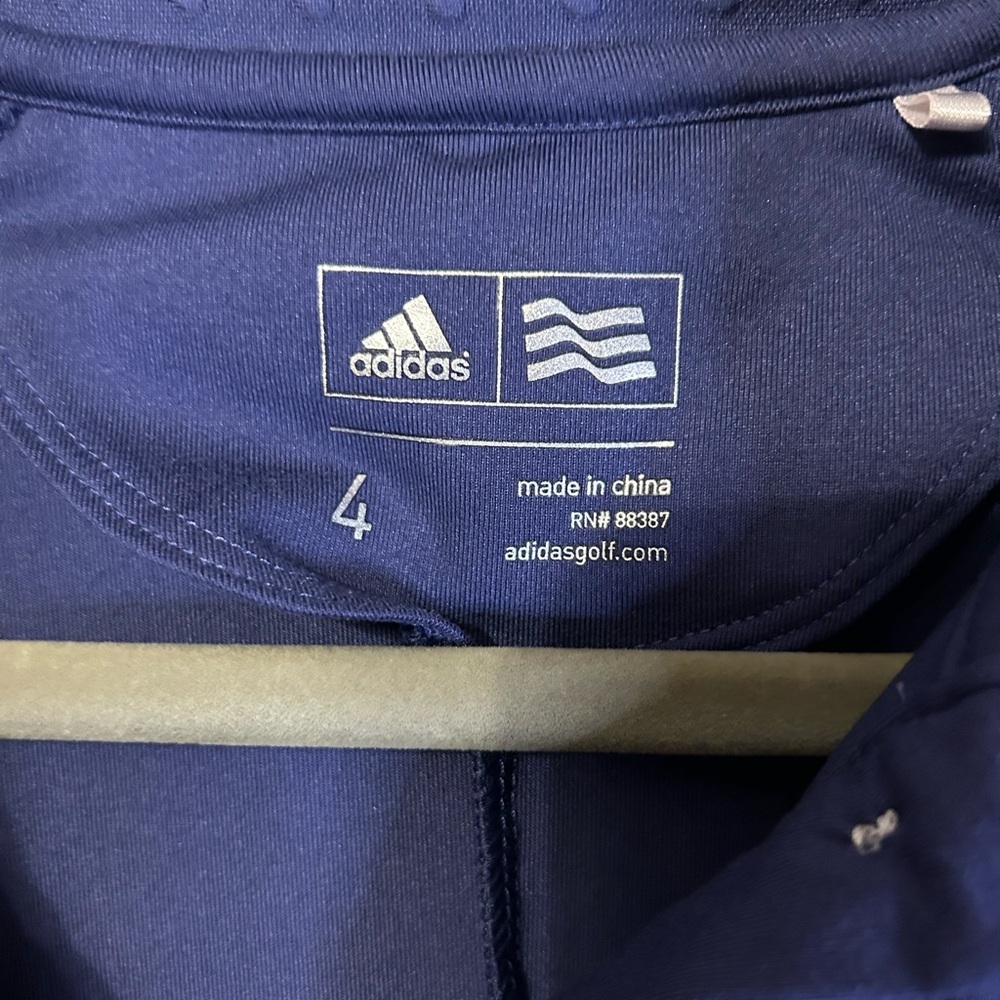 Adidas Navy Polo Mini Dress - Picture 2 of 4